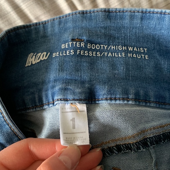 Urban Planet Better Booty/High Waisted Skinny Ripped Jeans - Picture 3 of 3